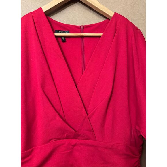 Escada Red Dress - Picture 2 of 7